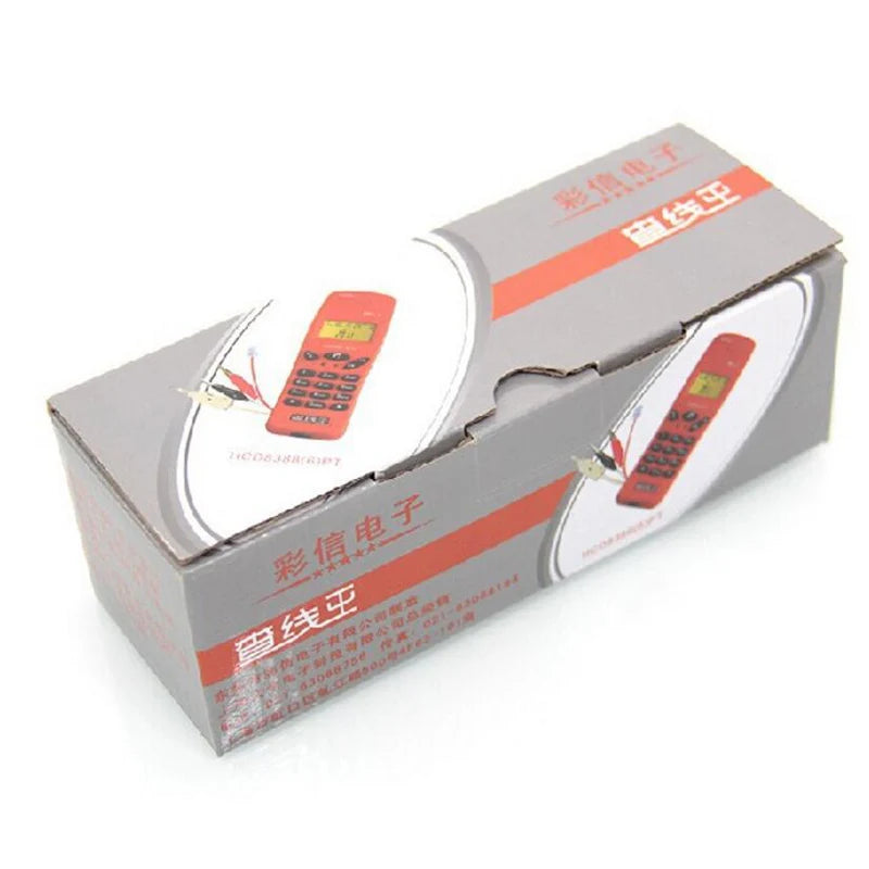 New phone wire check portable test phone Check wire feeder with special multimedia telecommunication engineering Free shipping