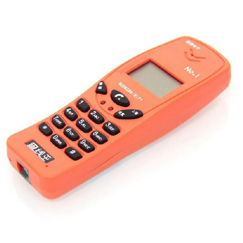 New phone wire check portable test phone Check wire feeder with special multimedia telecommunication engineering Free shipping