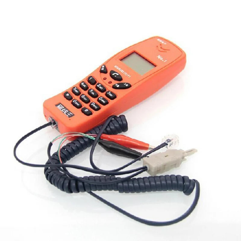 New phone wire check portable test phone Check wire feeder with special multimedia telecommunication engineering Free shipping