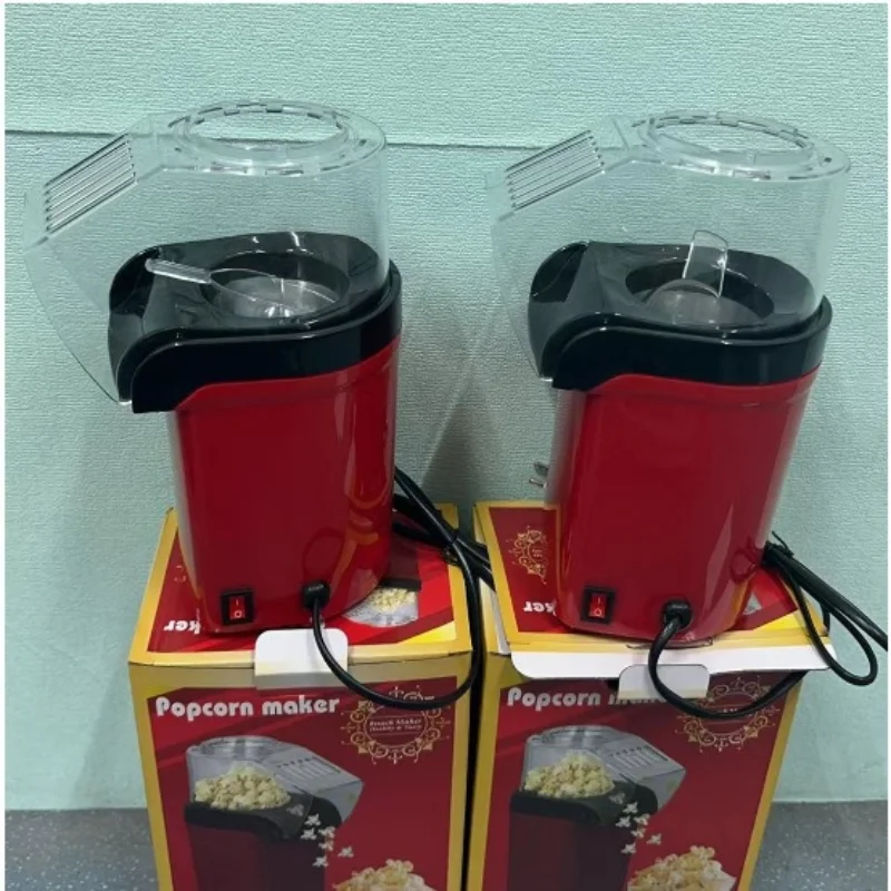Popcorn Machine High Popping Rate Fully Automatic Popcorn Machine Electric Air Popper Mini Popcorn Machine for Home Kitchen