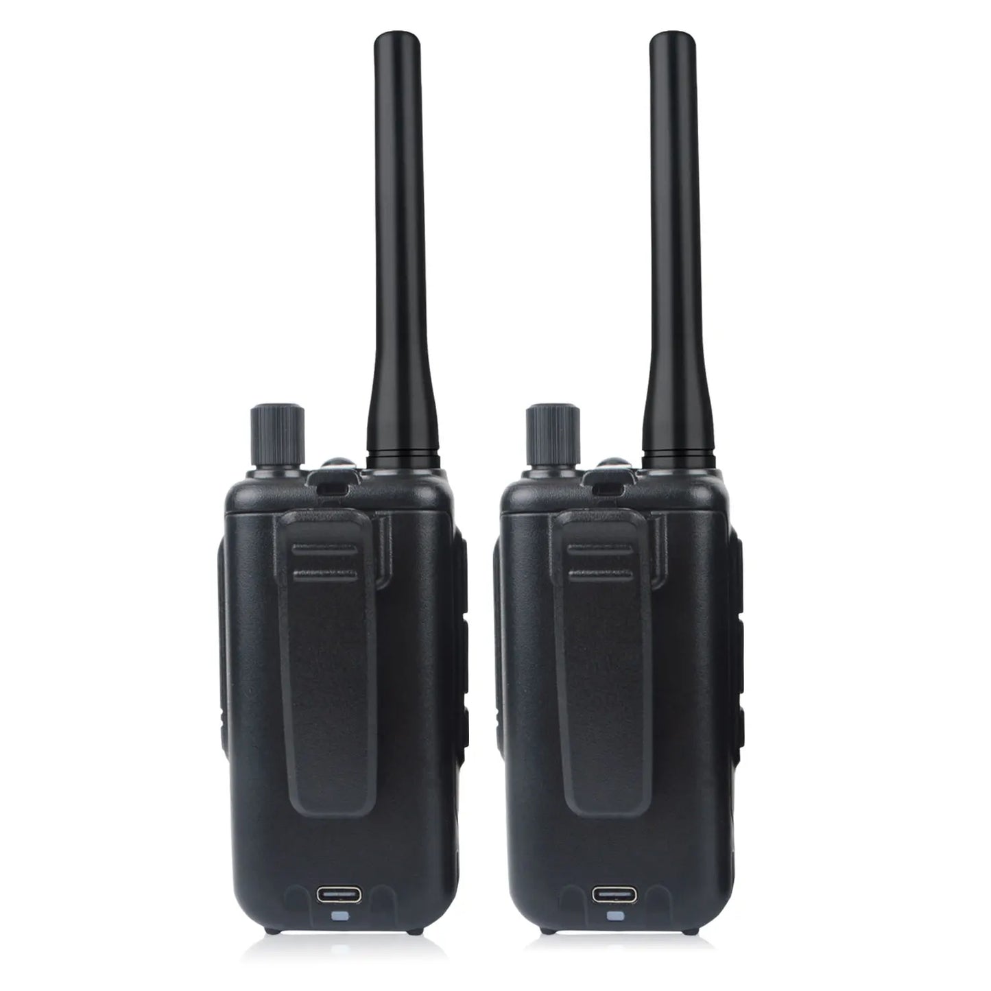 2PCS/Pack Baofeng UV-5R Mini Dual Band Dual PTT Walkie Talkie 5RMINI Air Band Rx 5W Compact  VOX FM Amateur Radio Type-C Charge
