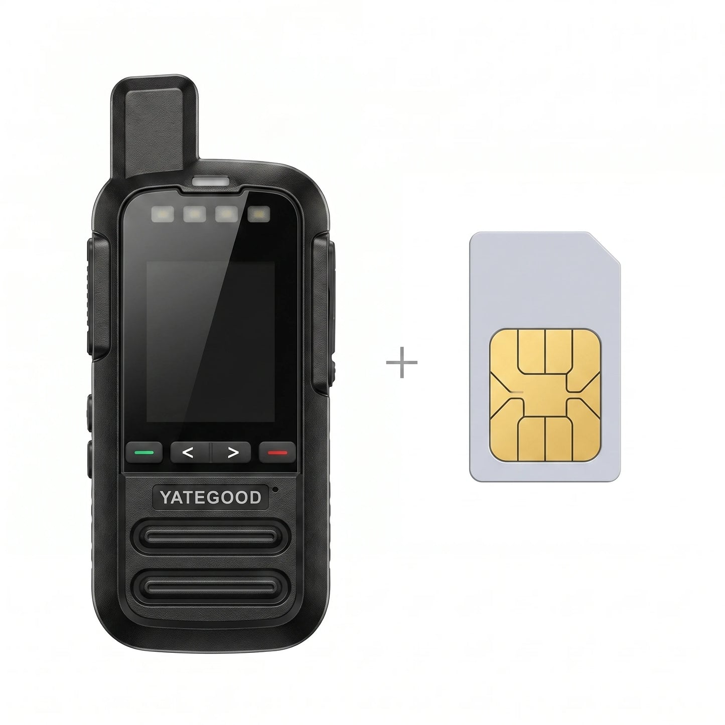 YATEGOOD Global G650 Walkie Talkie GPS 4G 5G 3G Long Standby Portable More than 5000KM Network 4G 5G