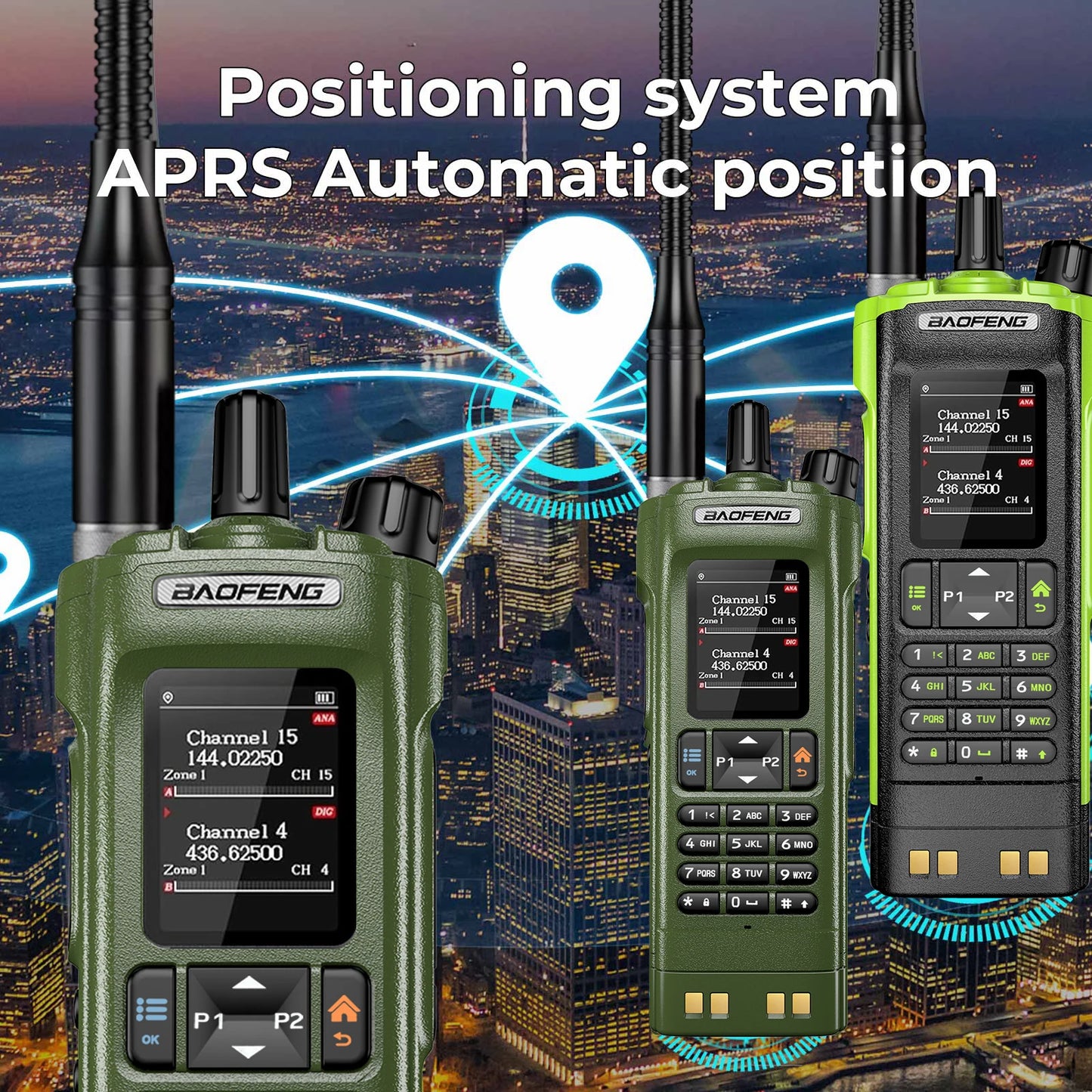 Aofeng's New DM-32UV Digital Walkie-Talkie, High-Power Car-Mounted Self-Driving Civilian Radio, Baofeng Handheld Device