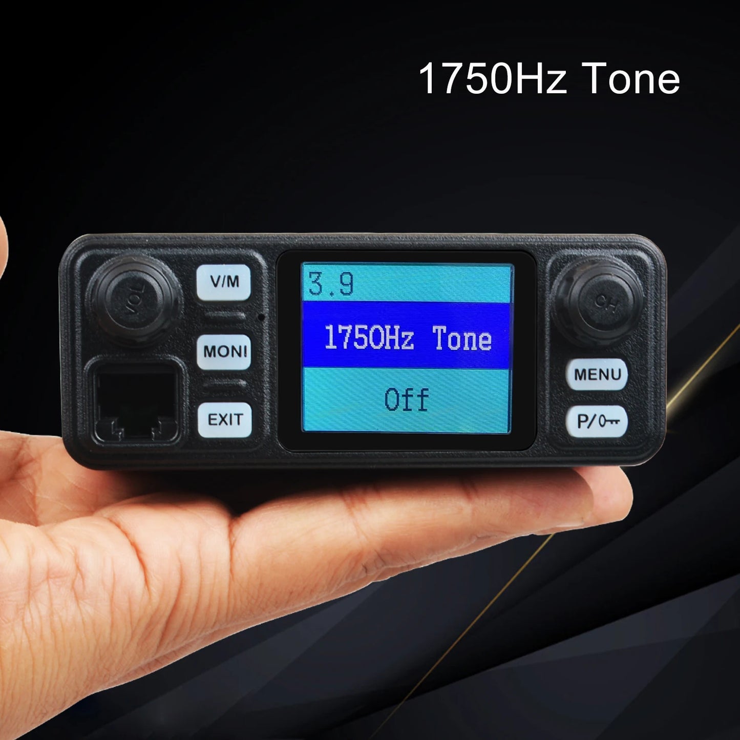 Mobile Radio HIROYASU IC-980Pro Transceiver UHF VHF Dual Band Dual Watch 25W 200Ch Background Noise Reduction Vox FM Walky Talky