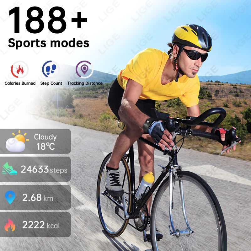 ECG HRV Monitor Health Smart Bracelet Fitness Tracker Sport Band 2026 New Waterproof Wristband No Screen Smartwatch Women Men
